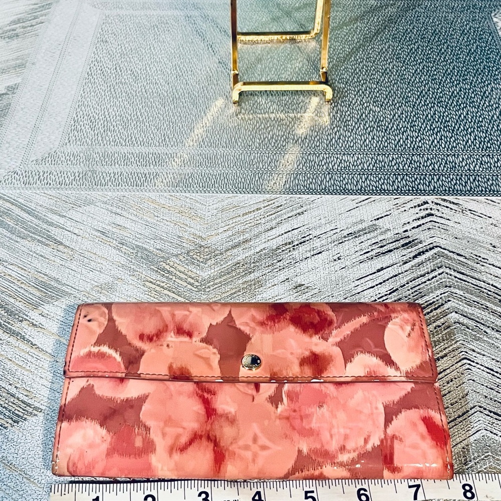 Louis vuitton Pink Floral ikat clutch wallet - Picture 12 of 14